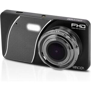 Minolta MNCD450 1080p Full HD Dash Cam 4" LCD G-Sensor‎ Black